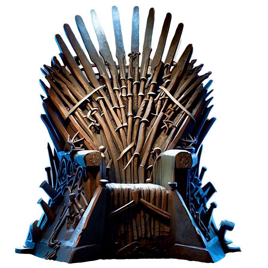 Iron Throne Under Moonlight Png 06282024