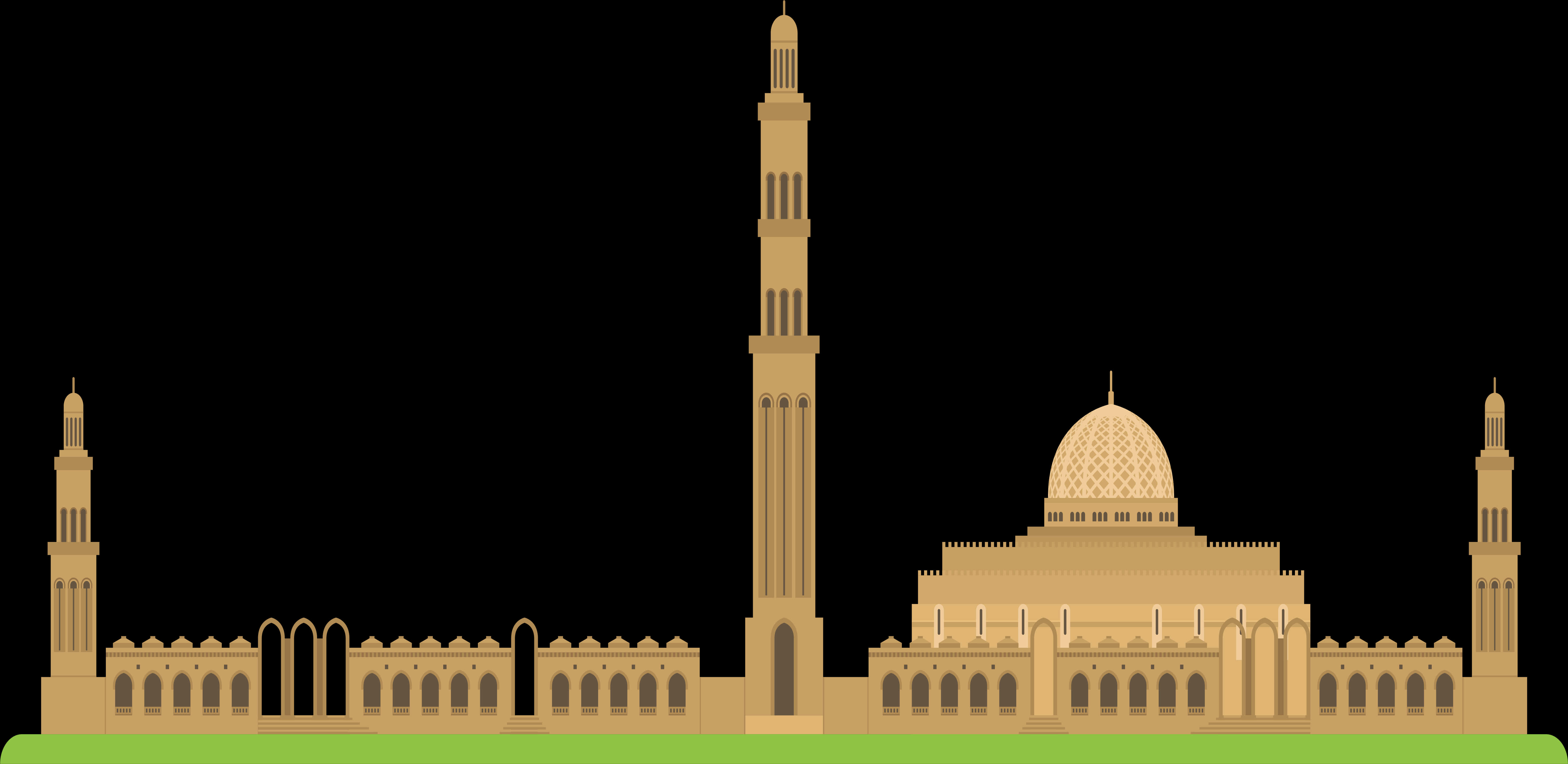 Islamic_ Architecture_ Mosque_ Silhouette