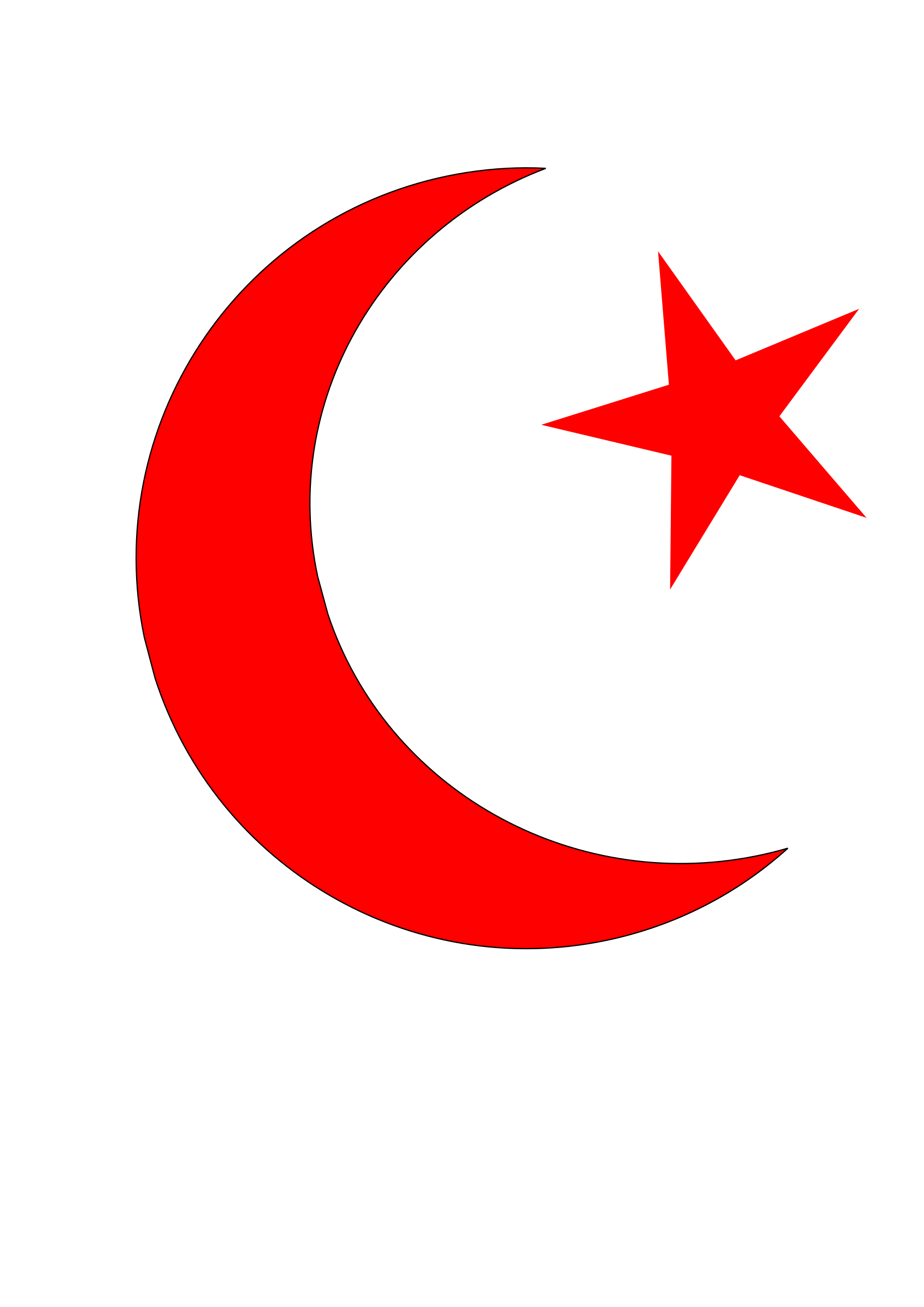 Islamic Crescentand Star Symbol