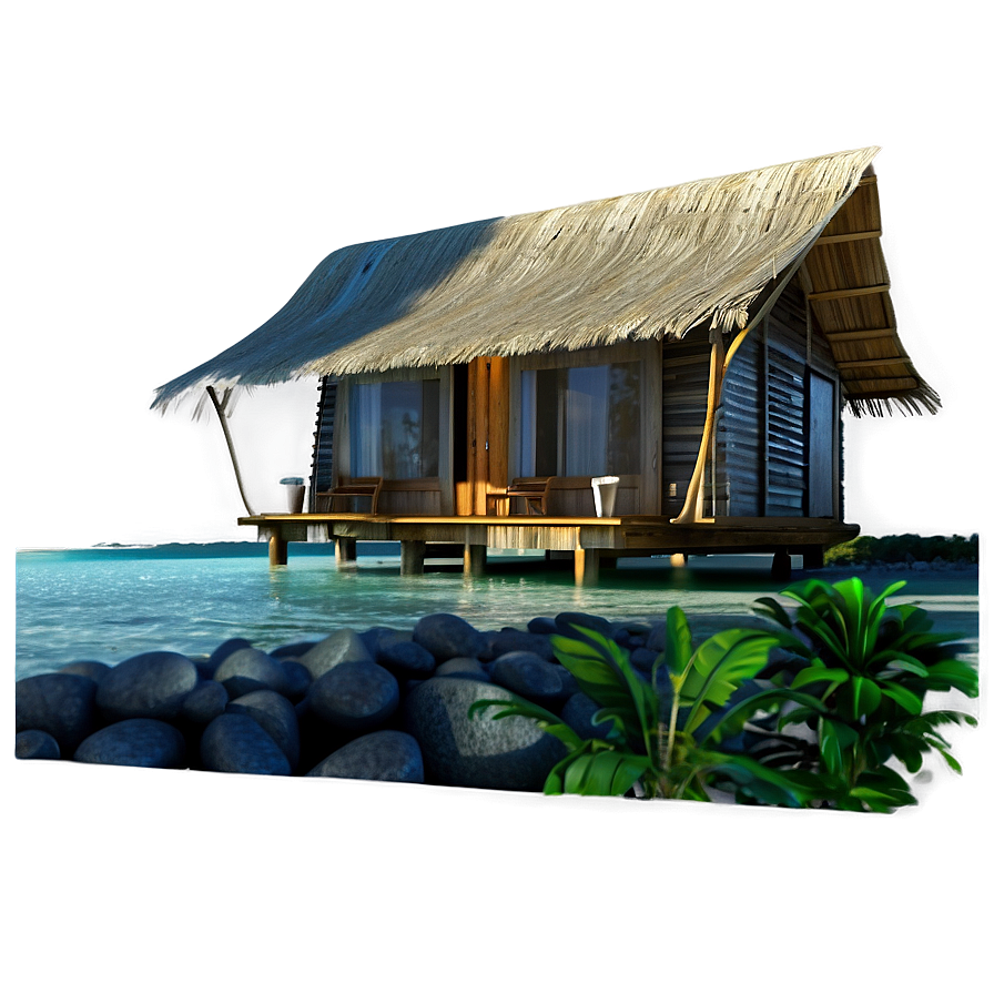 Island Eco Resort Bungalow Png 77