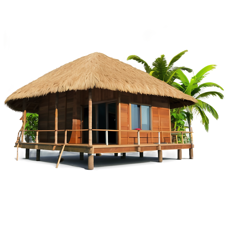 Island Eco Resort Bungalow Png Eei59