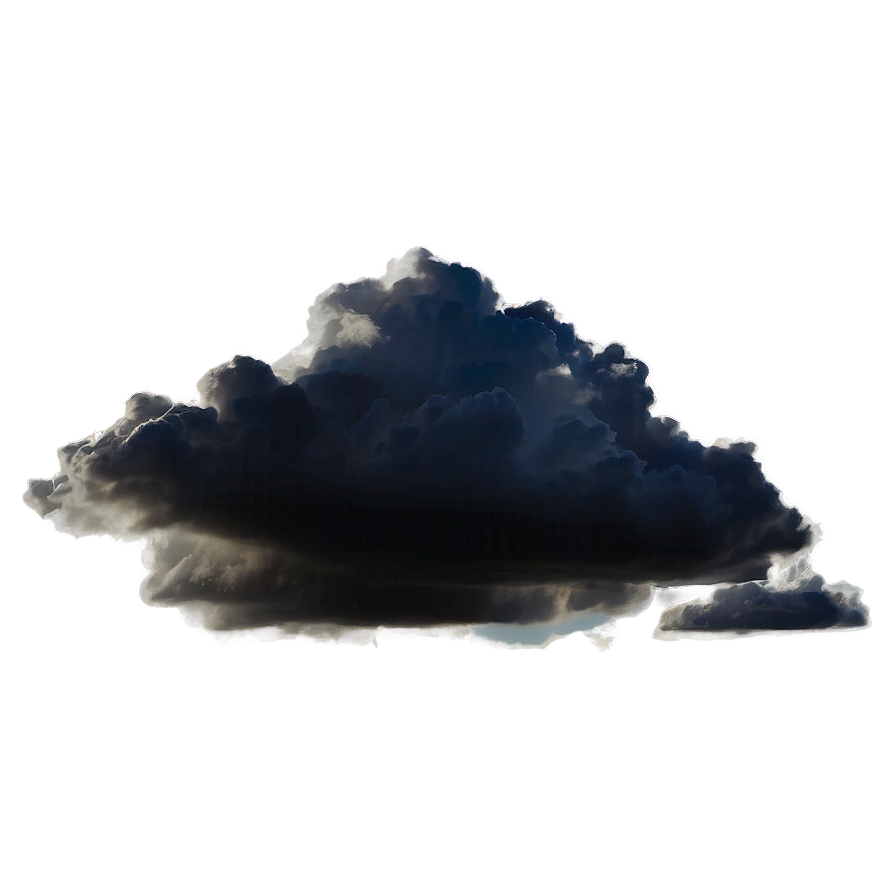 Isolated Black Clouds Png Own