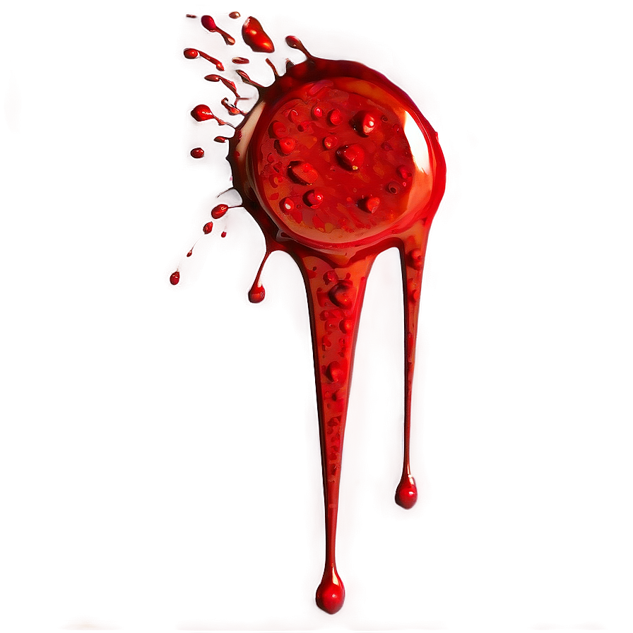 Isolated Blood Spatter Png 43