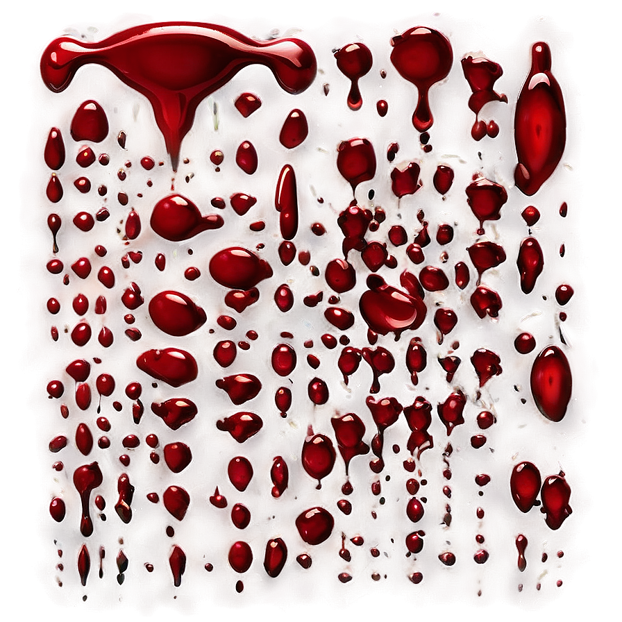 Isolated Blood Spatter Png Lut