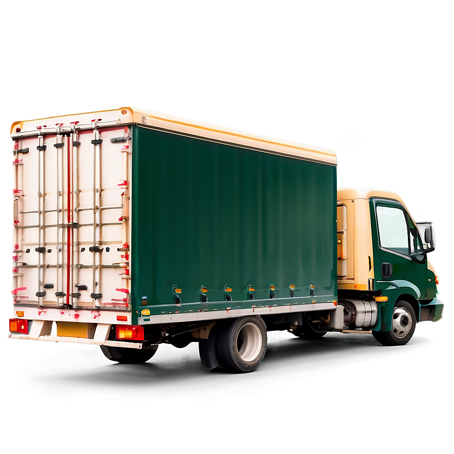 Isolated Box Truck Template Png 06132024