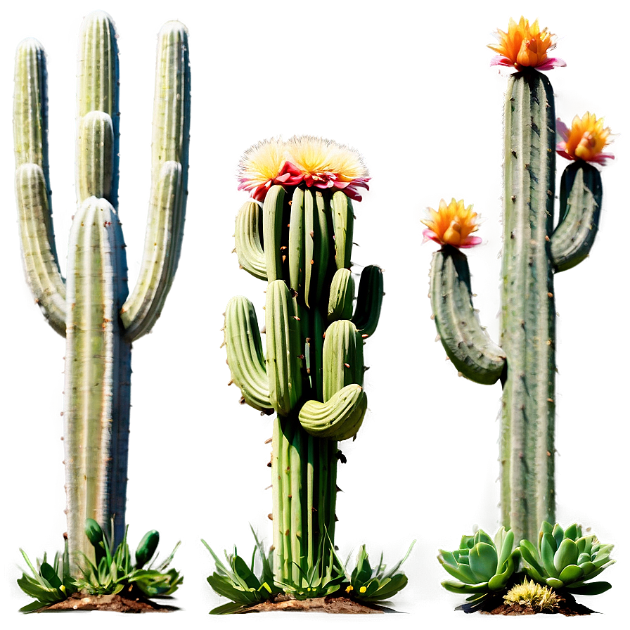 Isolated Cactus Png 05032024