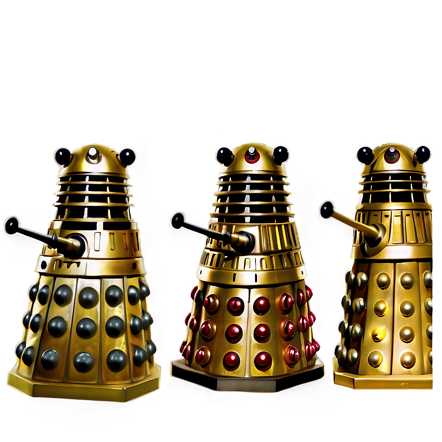 Isolated Dalek Figure Png Ogw85