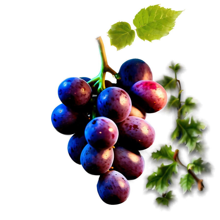 Isolated Grapes Png 6