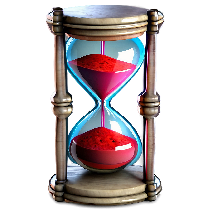 Isolated Hourglass Object Png 05232024