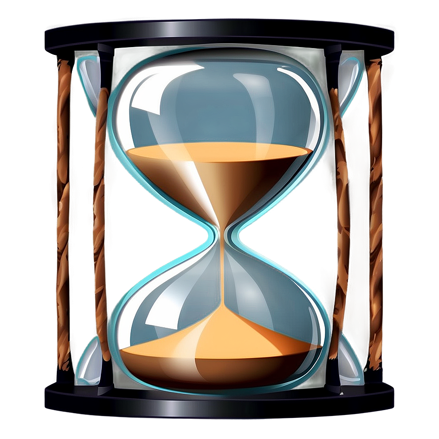 Isolated Hourglass Object Png 05232024