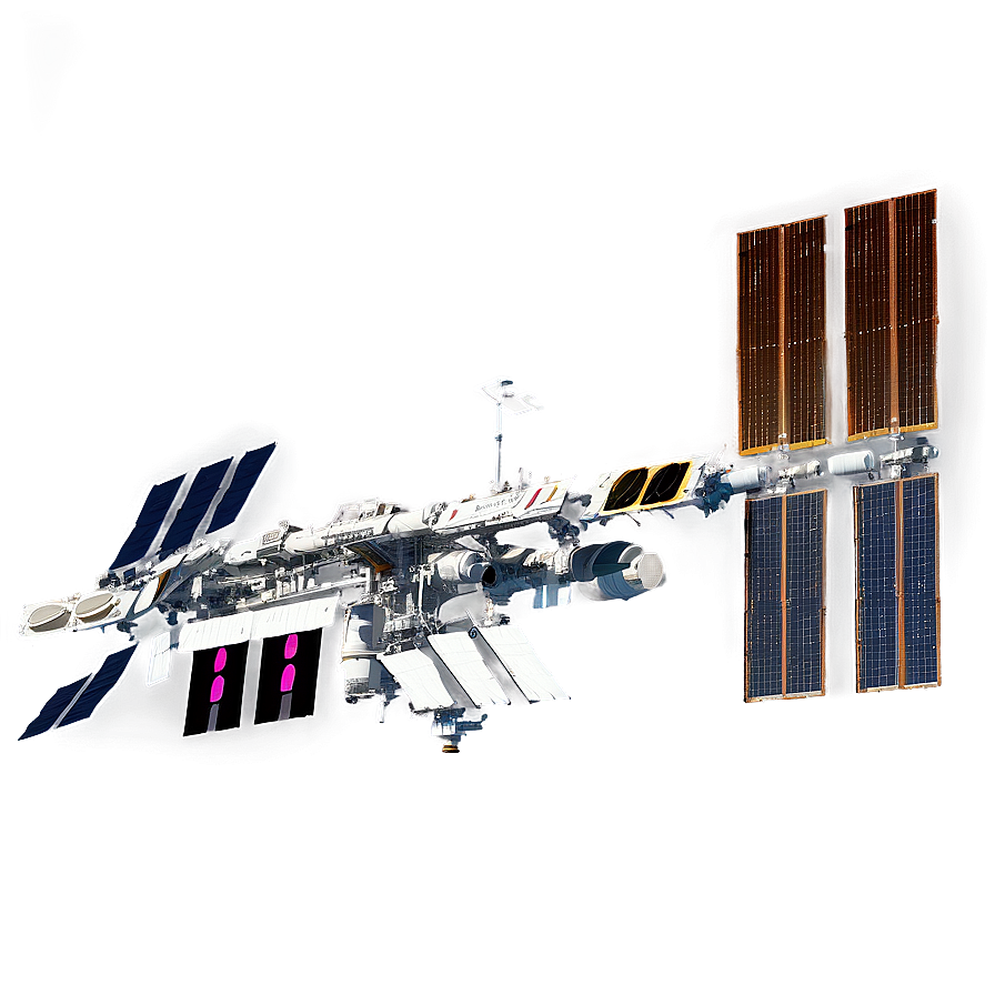 Isolated Image Of Iss Components Png 95