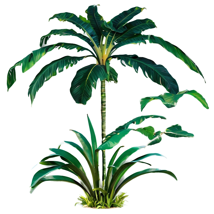 Isolated Tropical Plants Png Ulb