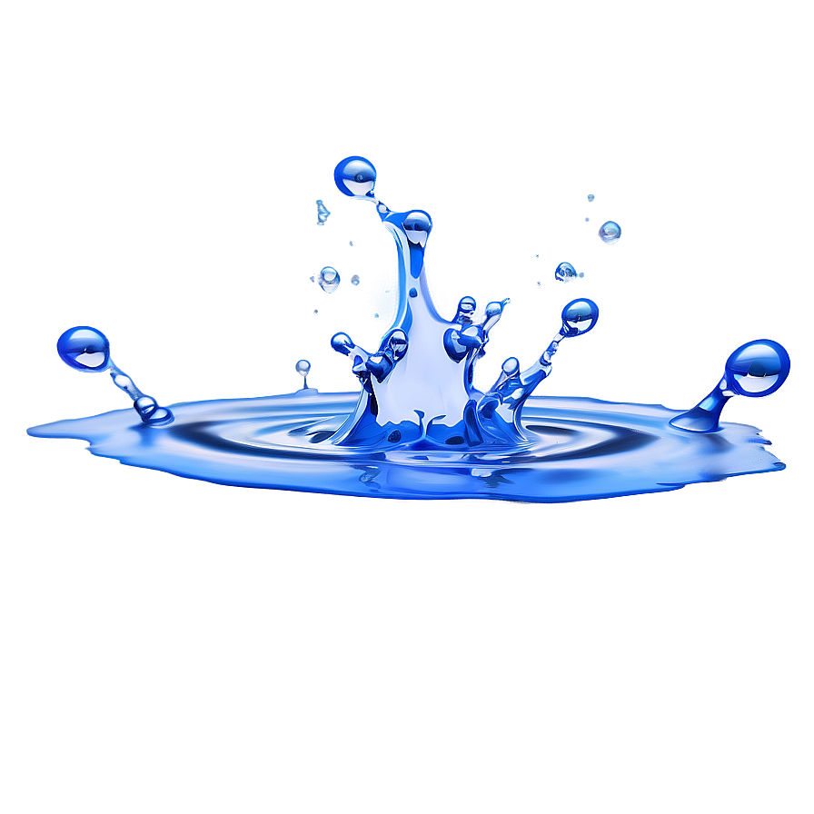 Isolated Water Splash PNG 05042024 PNG with transparent background