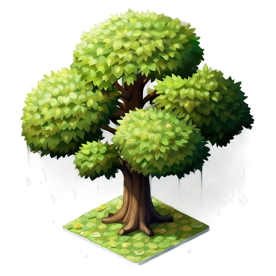 Isometric Tree Elevation Png 06262024