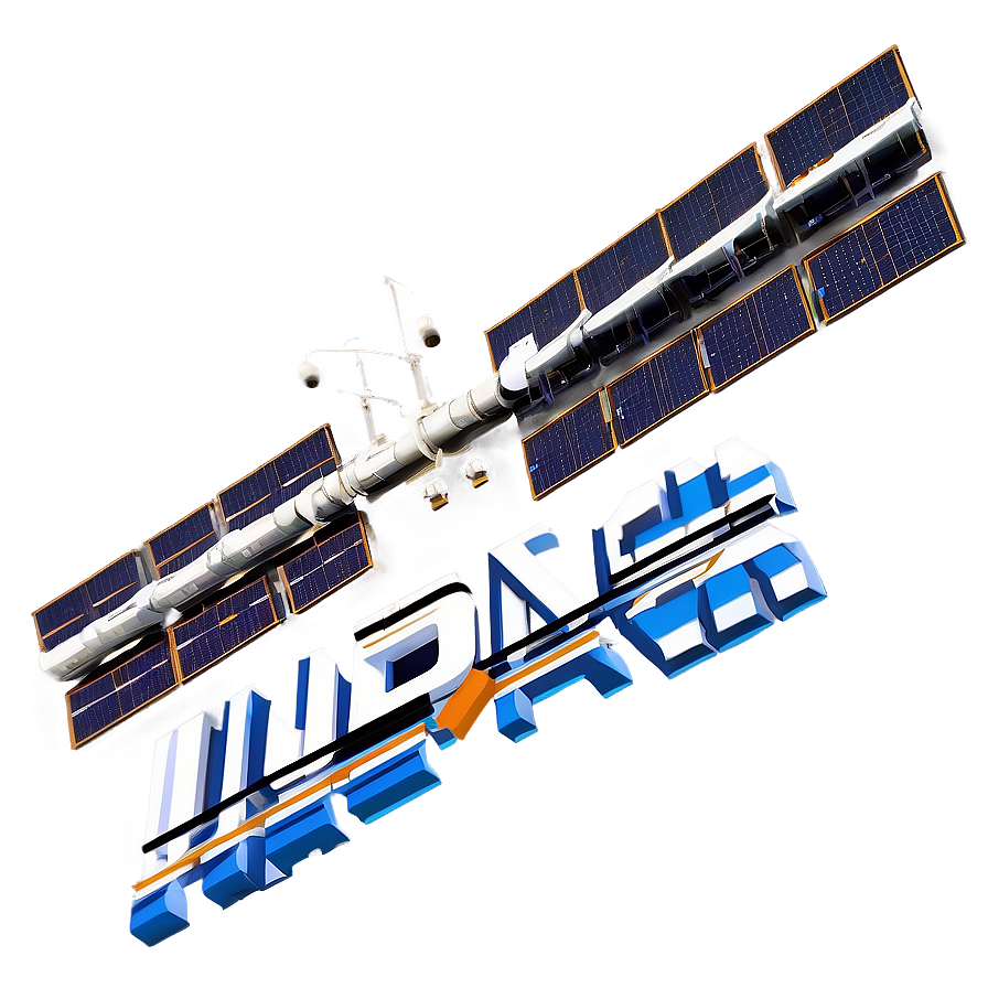 Iss Orbit Path Illustration Png 06282024