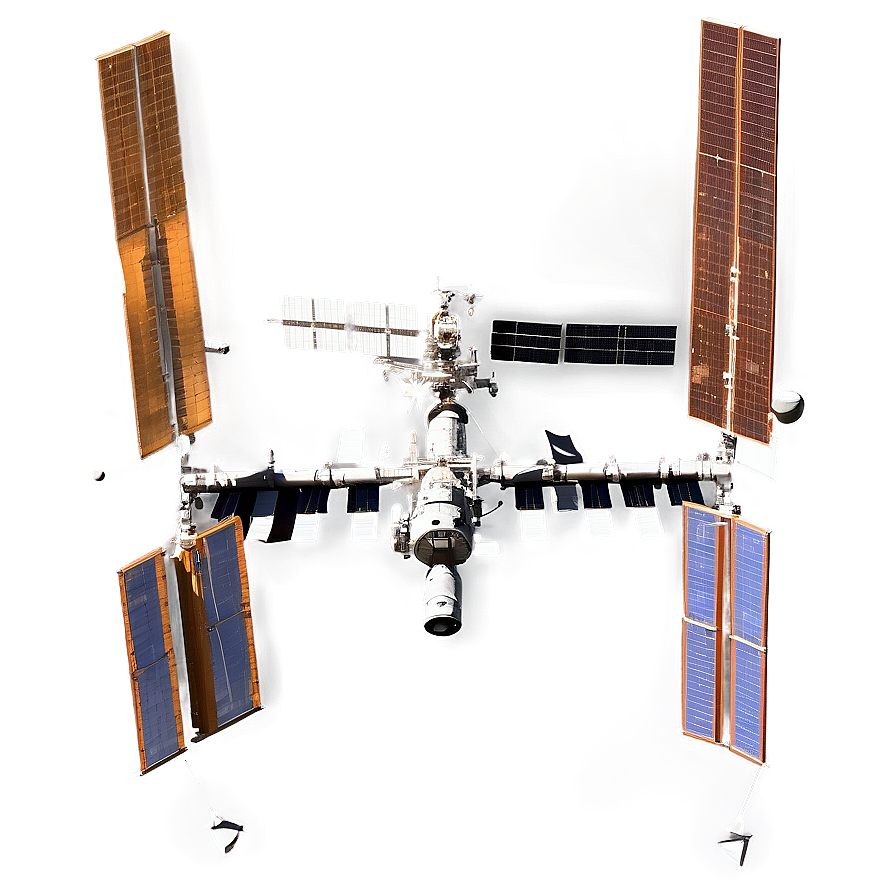 Iss Passing Moon Transparent Background Png Imc16