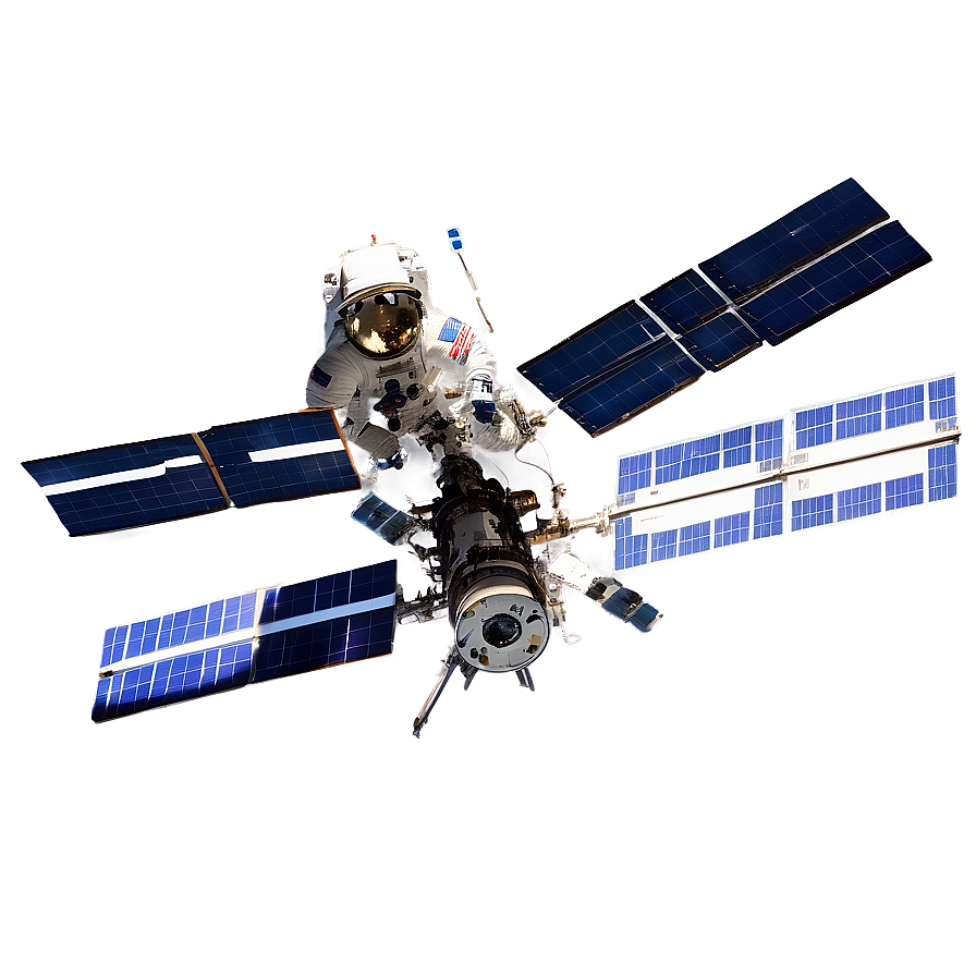 Iss Satellite Orbiting Earth Png Jfh33