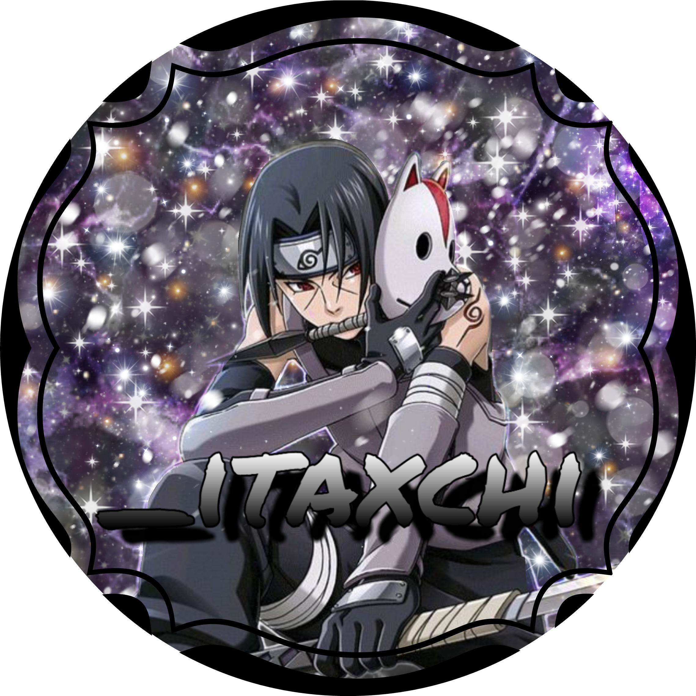 Itachi Uchiha Anime Sticker