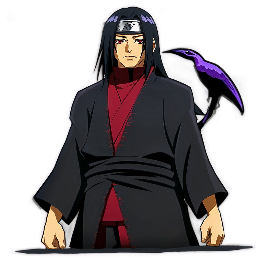 Itachi Uchiha Profile PNG itn PNG with transparent background