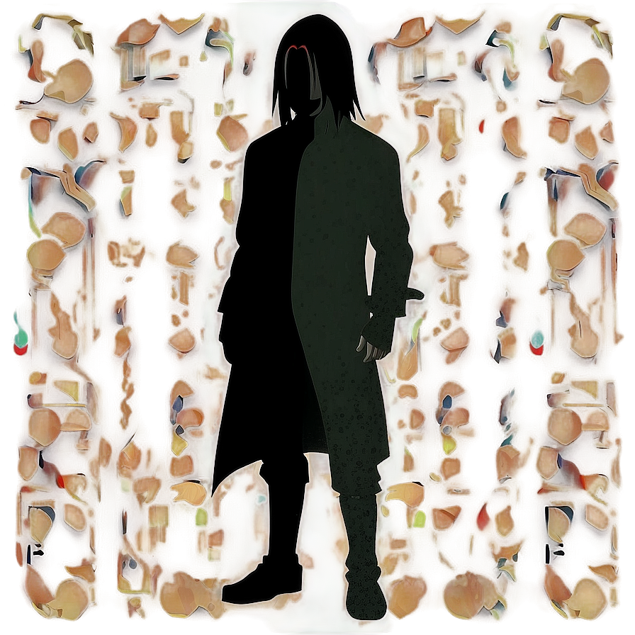 Itachi Uchiha Silhouette PNG sgu PNG with transparent background