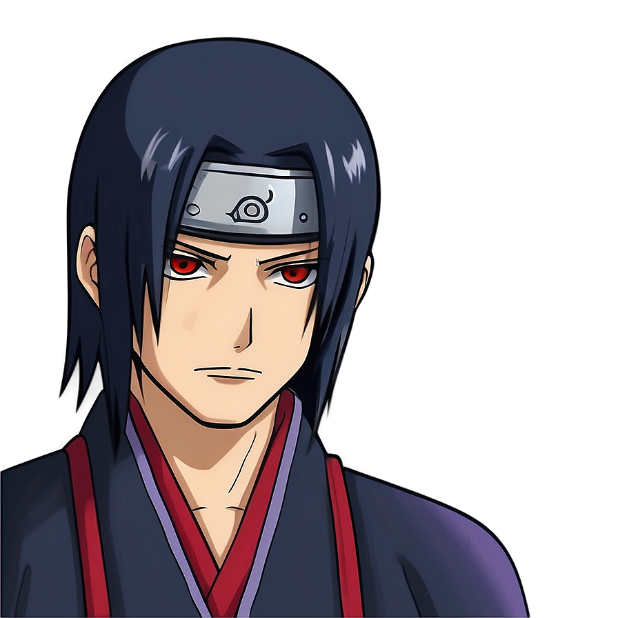 Itachi Uchiha Simple Art PNG 41 PNG with transparent background