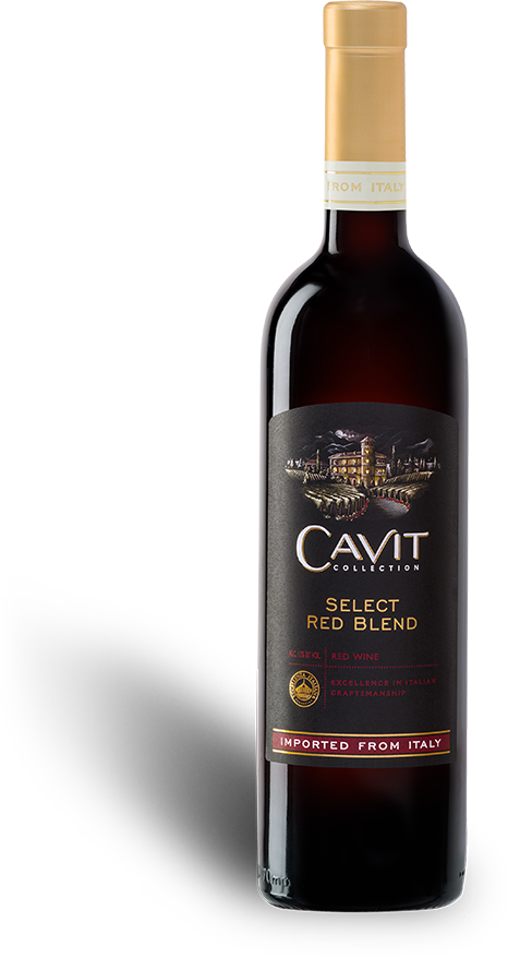 Cavit Red Blend Wine, HD Png Download PNG with transparent background