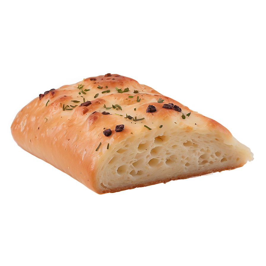 Italian Focaccia Bread Png 05232024