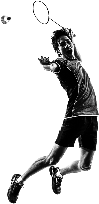 It's Up To You - Badminton Player Png, Transparent Png PNG with transparent background
