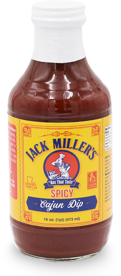 Jack Millers Spicy Cajun Dip Bottle