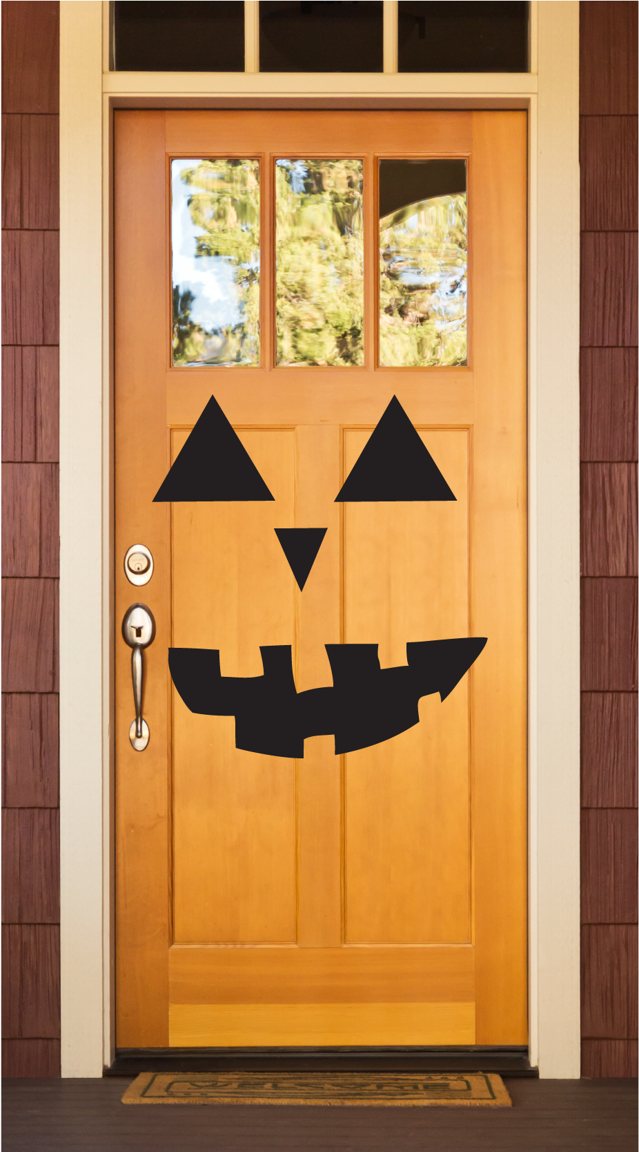 Jack O Lantern Door Decoration