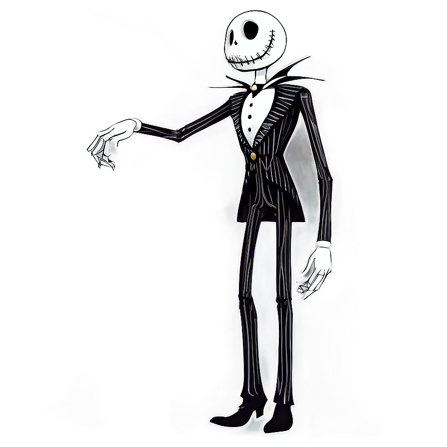 Jack Skellington Drawing PNG 05062024 PNG with transparent background