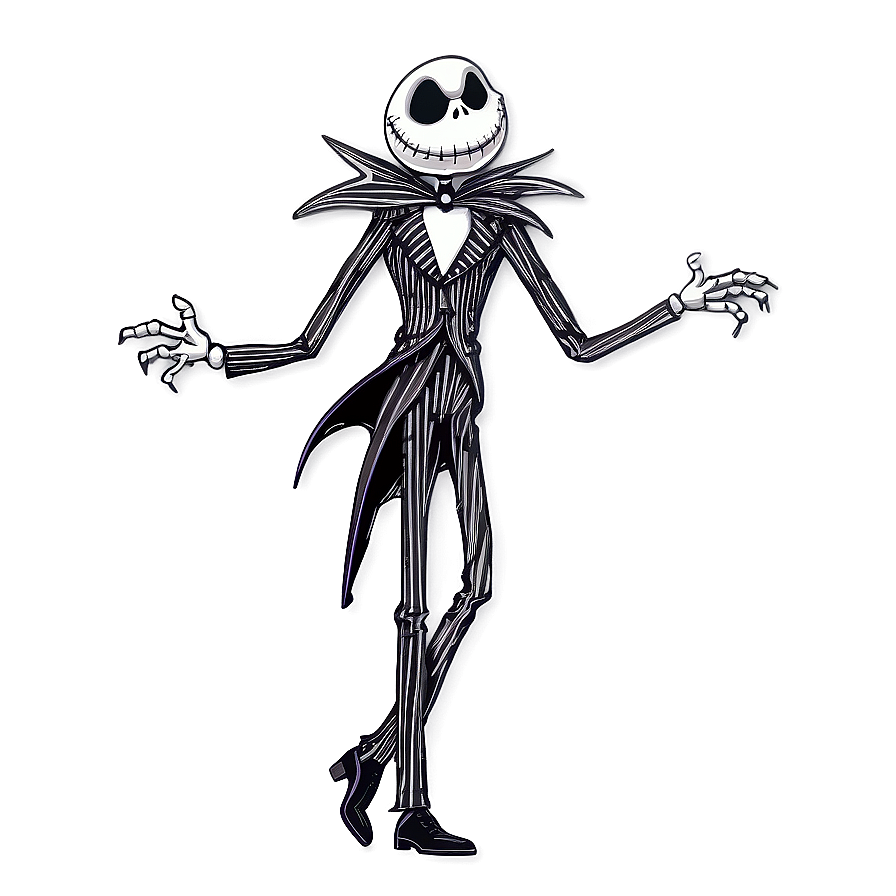 Jack Skellington Graphic PNG bgh PNG with transparent background