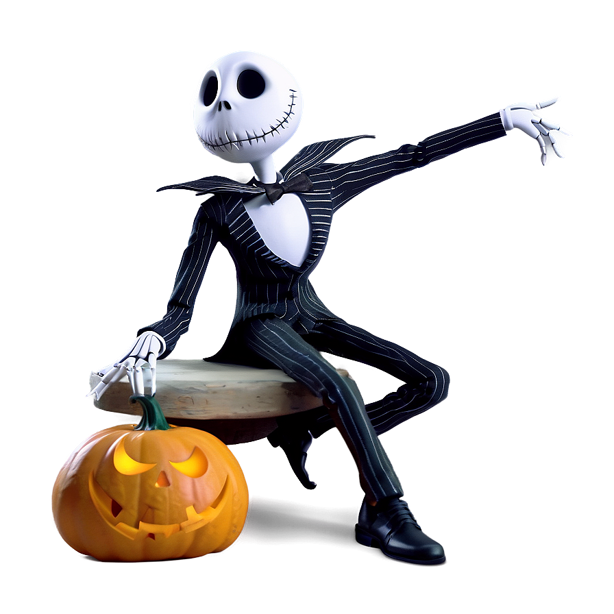 Jack Skellington Pose PNG 05062024 PNG with transparent background