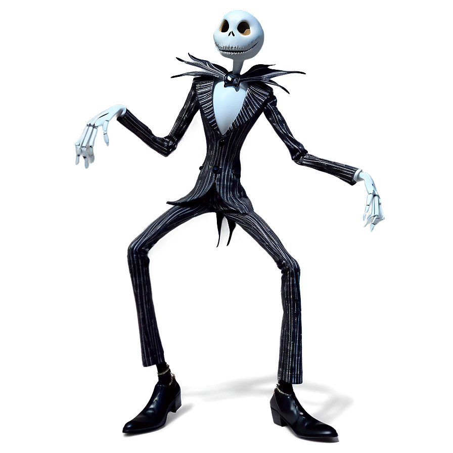 Jack Skellington Pose PNG 13 PNG with transparent background