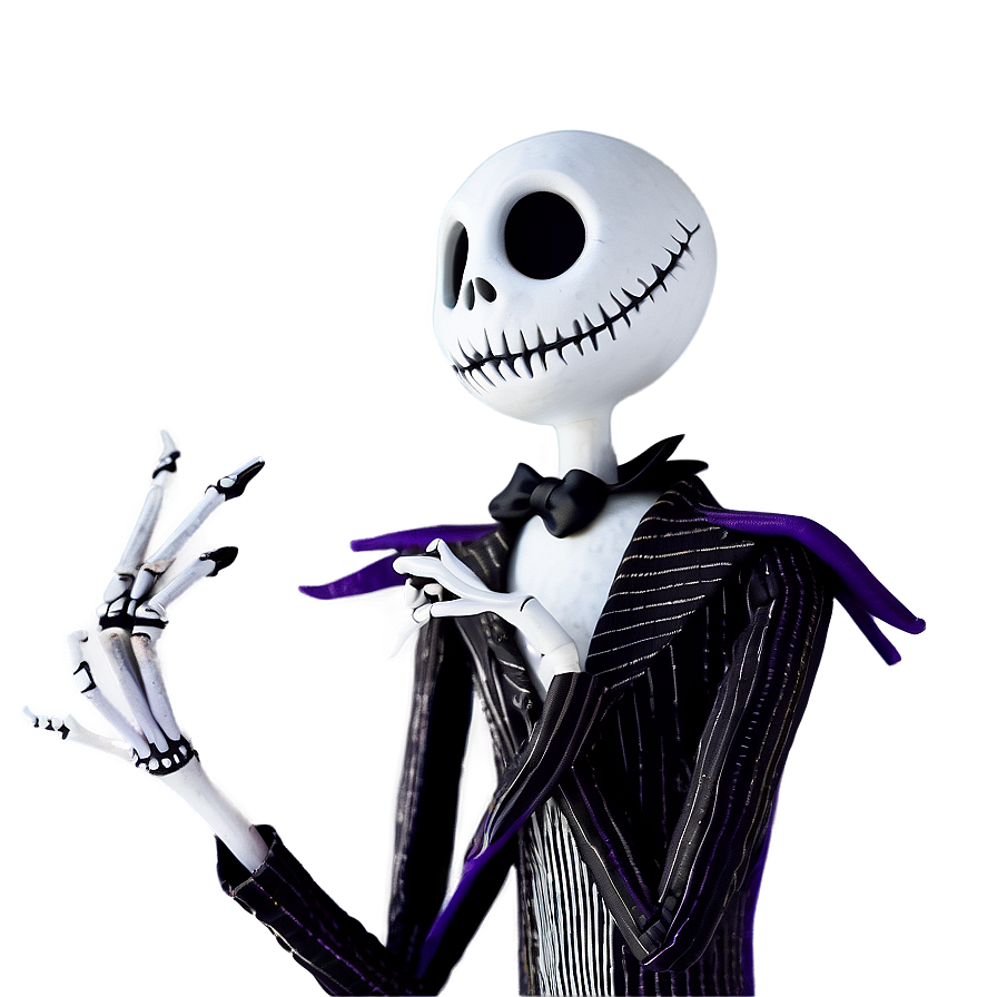 Jack Skellington Pose PNG nwr33 PNG with transparent background
