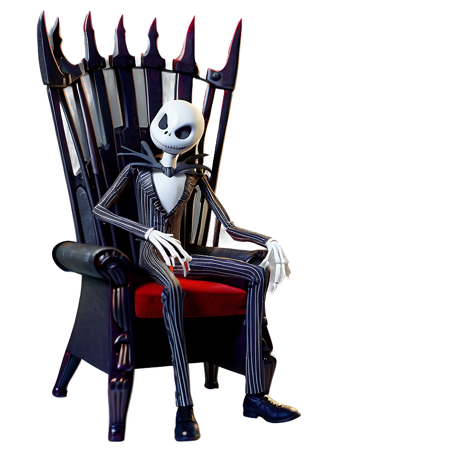 Jack Skellington Throne Png Jbe