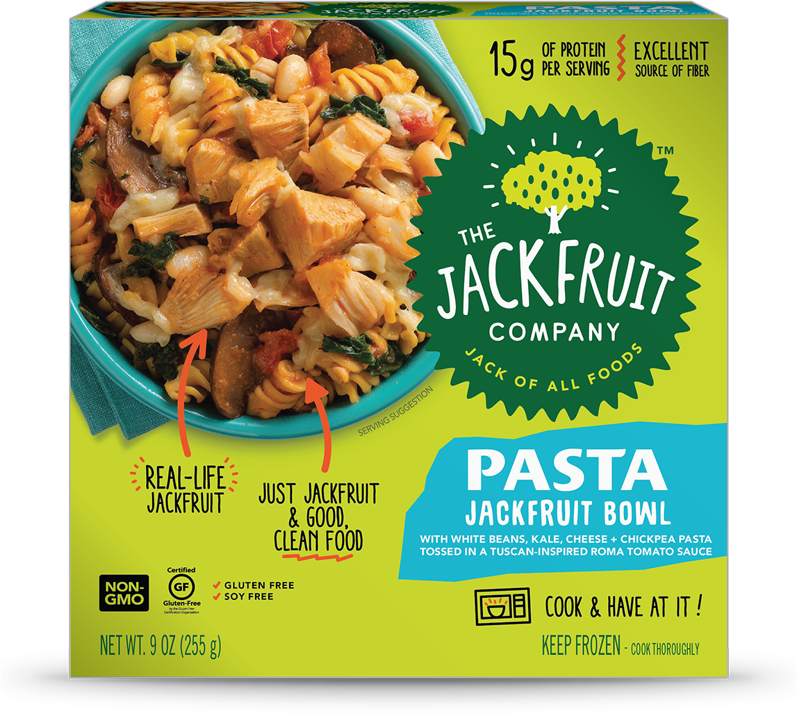 Jackfruit Pasta Bowl Frozen Meal Product