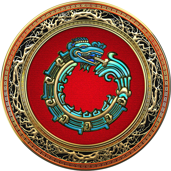 Jade Dragon Circular Carving PNG with transparent background