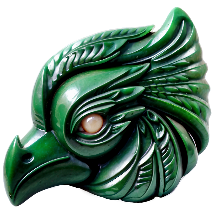 Jade Phoenix Carving Png 2