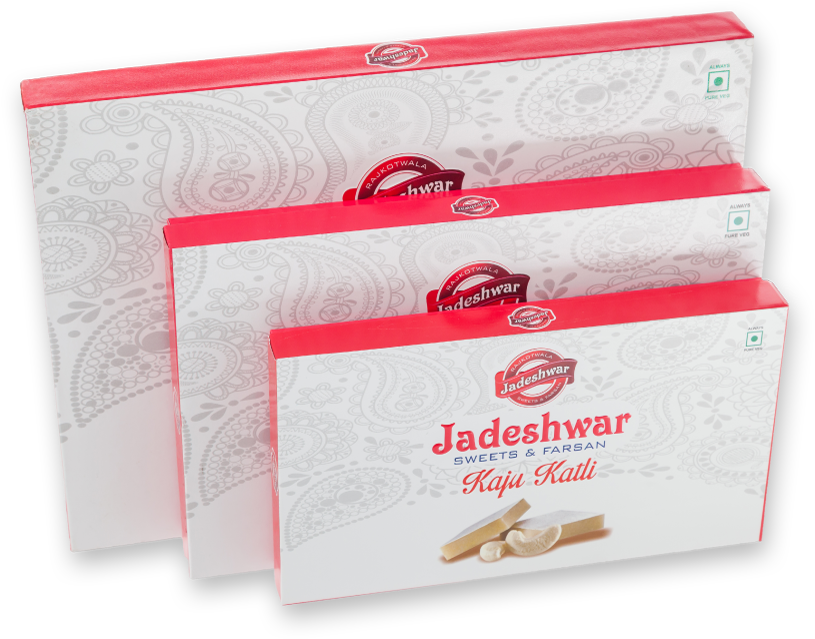 Jadeshwar Kaju Katli Packaging