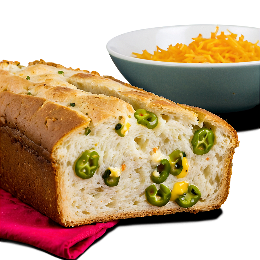 Jalapeno Cheddar Bread Png 85