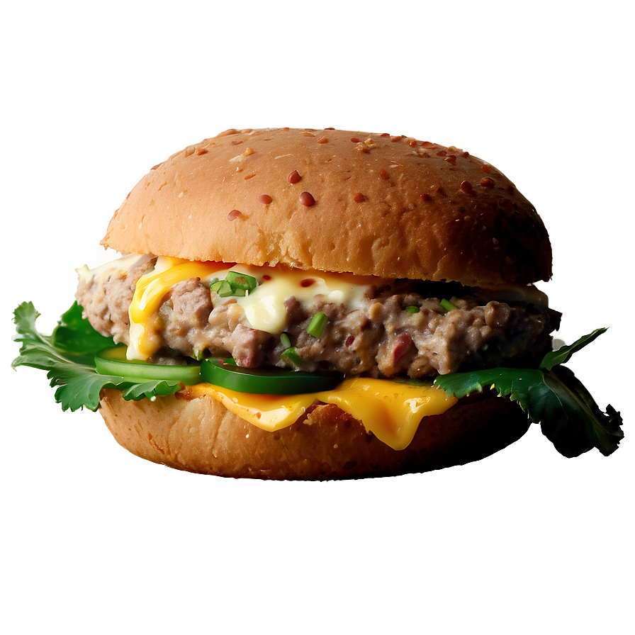 Jalapeno Popper Hamburger Png 05242024