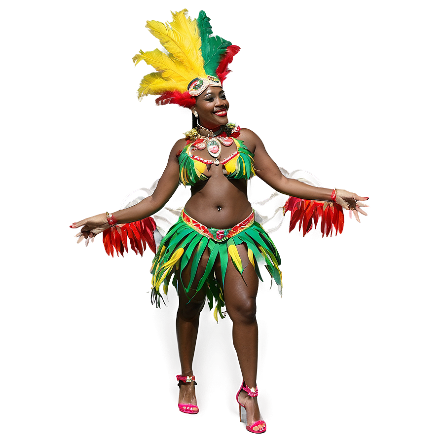 Jamaica Carnival Costume PNG ksw PNG with transparent background
