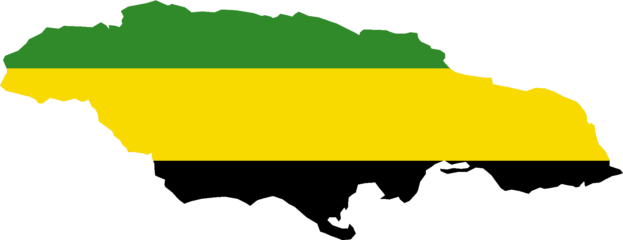 Jamaica Map Vector Png, Transparent Png PNG with transparent background