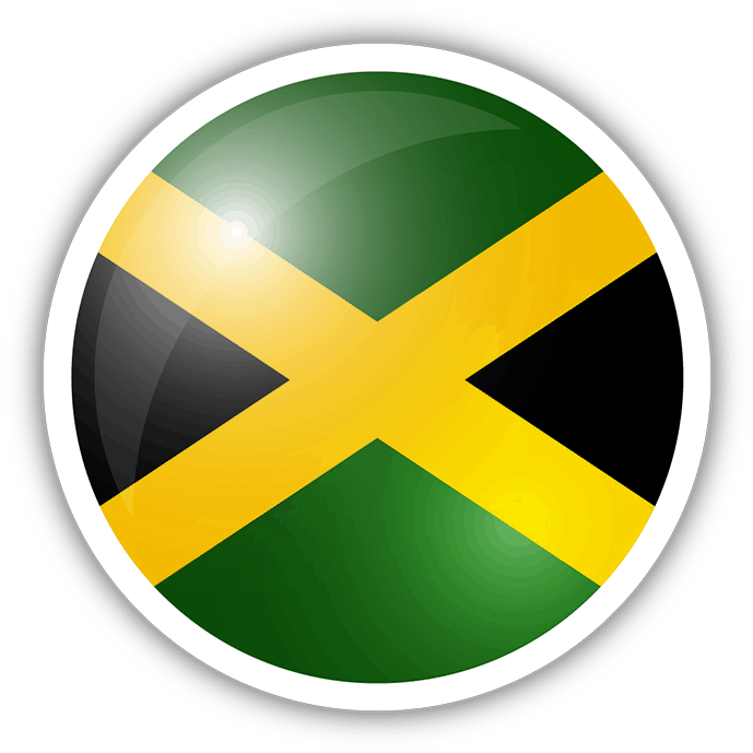 Jamaica Flag In A Circle, HD Png Download PNG with transparent background