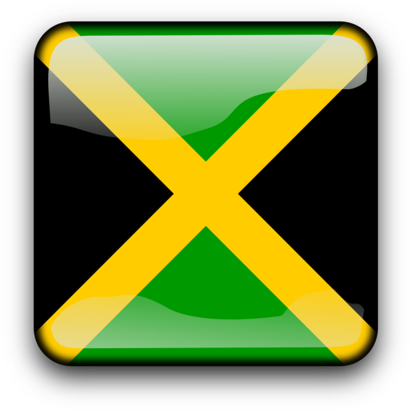 Square,symbol,yellow - Flag Of Jamaica, HD Png Download PNG with transparent background