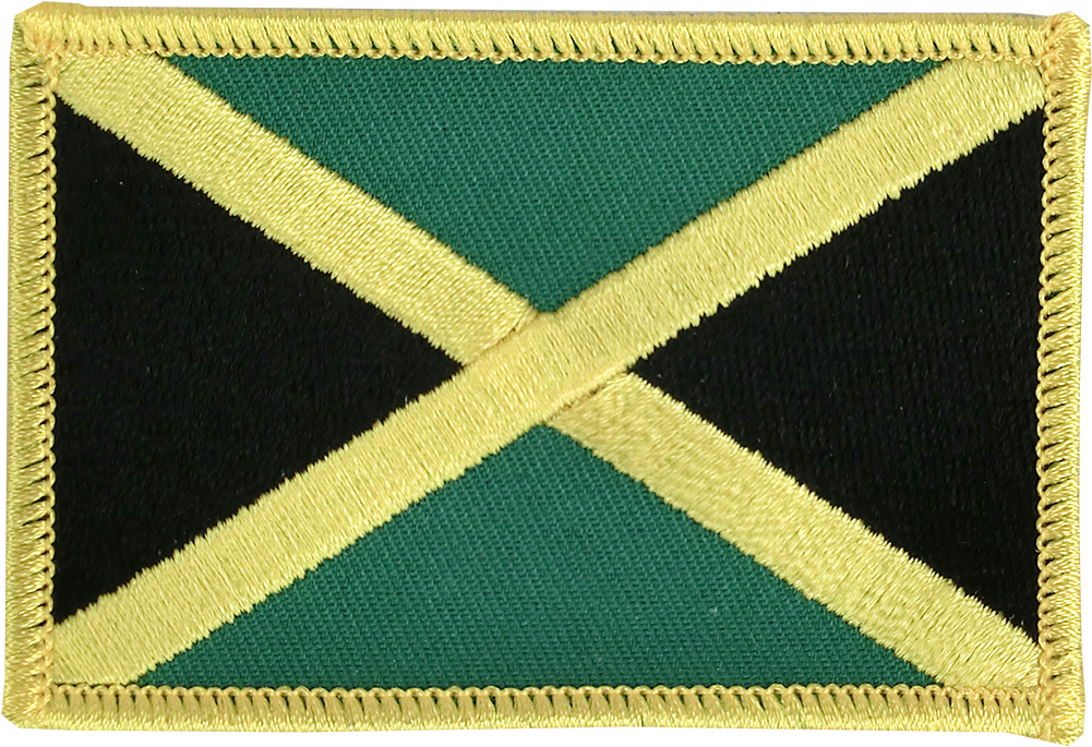 Jamaica Flag Patch - China Embassy Jamaica, HD Png Download PNG with transparent background