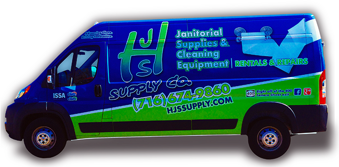 Janitorial Supplies Cleaning Equipment Van