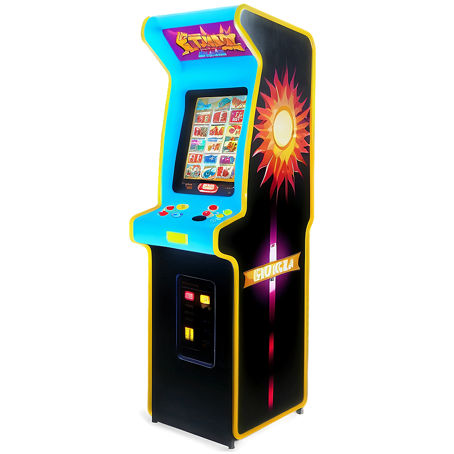 Japan Arcade Game Machine Png 06112024