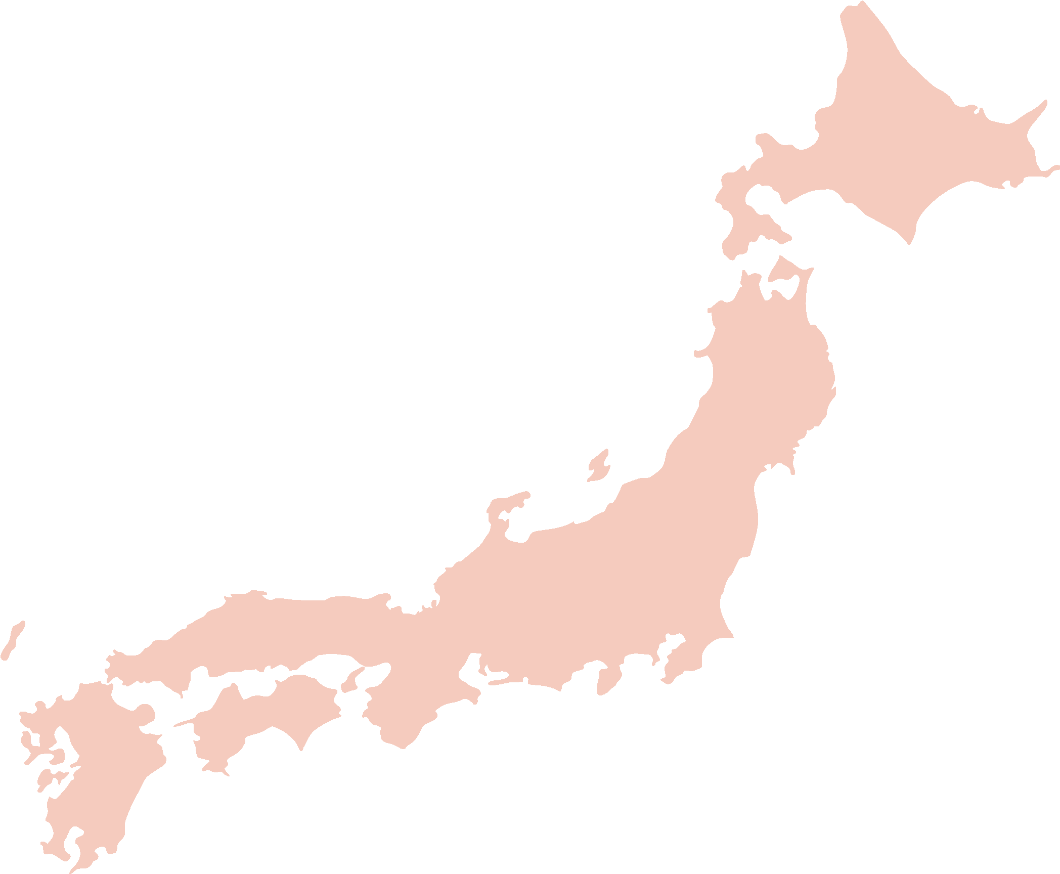 Japan Map Osaka Highlighted